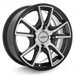 X`trike X-104 6x14 PCD5x100 ET38 DIA 67.1  BK/FP